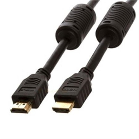 CMPLE Cmple 790-N 28AWG HDMI 1.4 Cable with  Ethernet with Ferrite Cores - Black - 1.5FT 790-N